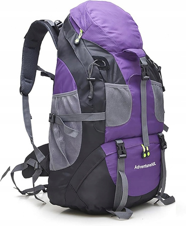 Plecak ewakuacyjny z wyposażeniem ReadyPack X2 72h – namiot i śpiwór Fioletowy