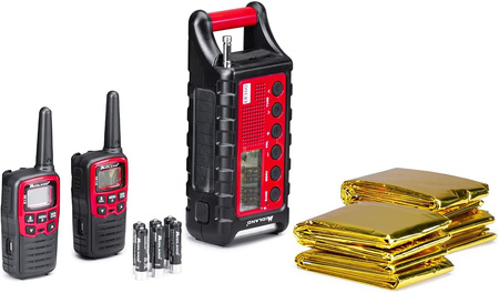 Midland EK35 zestaw ratunkowy Radio awaryjne ER300 + 2 x Krótkofalówka XT30