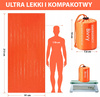  ŚPIWÓR Termiczny Ratunkowy Awaryjny Koc Zapasowy Survival WODOODPORNY