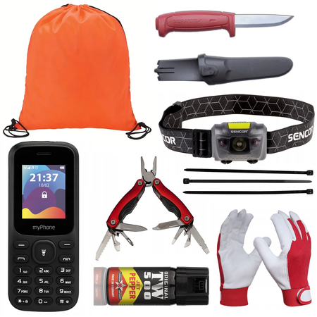 Plecak Ewakuacyjny z wyposażeniem ReadyPack X2 + namiot, śpiwór, jedzenie i środki komunikacji! Fioletowy