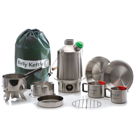 Kelly Kettle Scout Kit 1.2L CZAJNIK SURVIVALOWY NA OGNISKO ZESTAW ULTIMATE