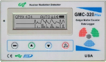 Licznik Geigera Müllera Dozymetr GQ GMC-320 Plus
