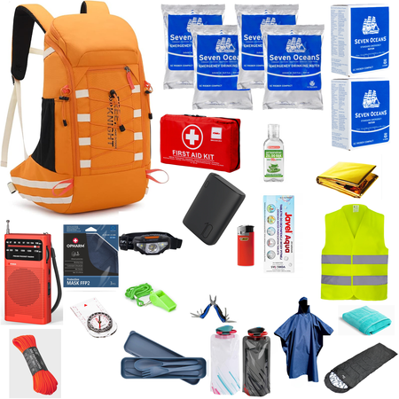 Plecak ewakuacyjny ucieczkowy BOB z wyposażeniem RadyPack Z1 48H